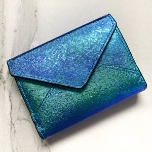 Rebecca Minkoff Iridescent Trifold Card Case
